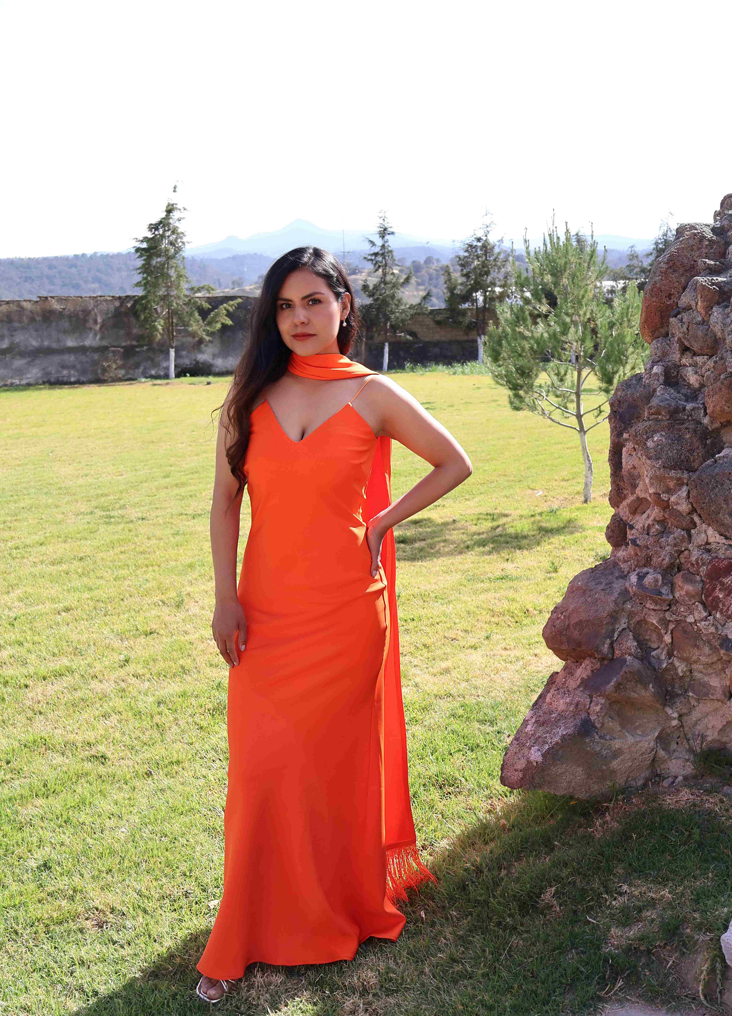Orange Dress