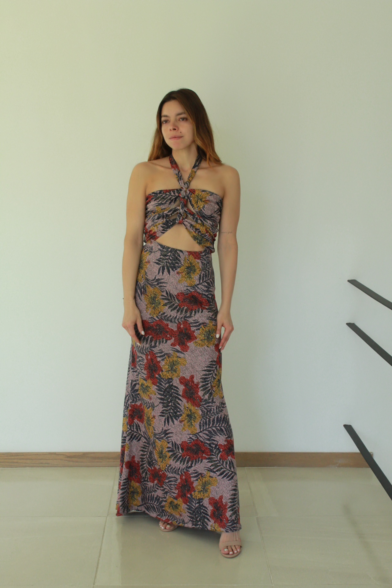 Amber Print Dress