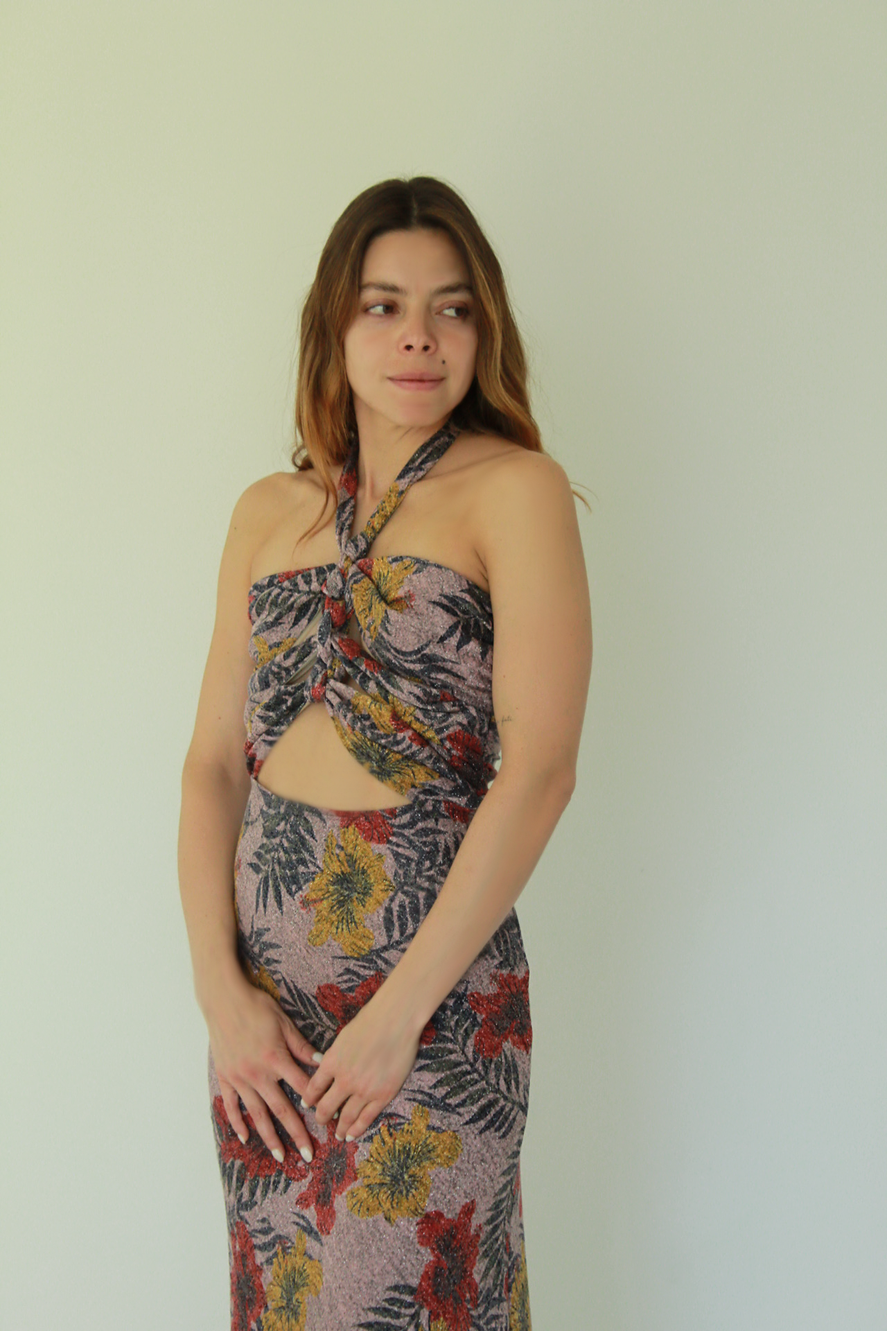 Amber Print Dress