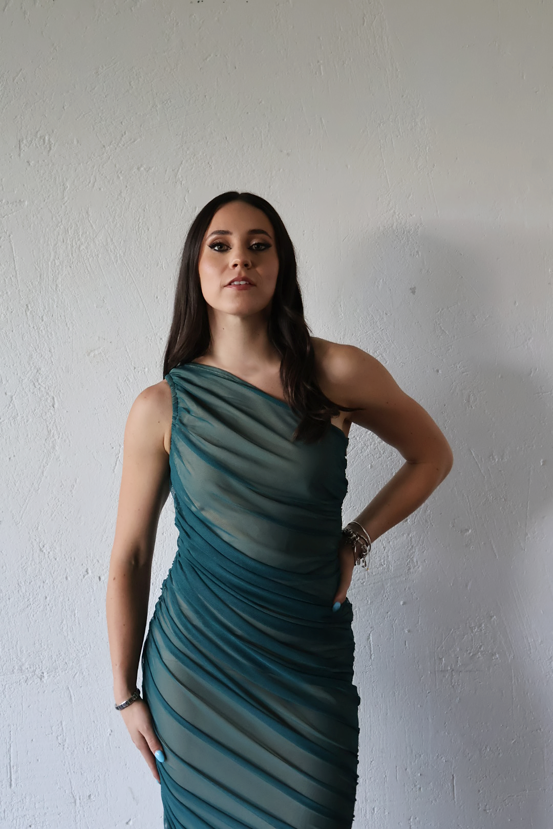 Janna Mesh Dress