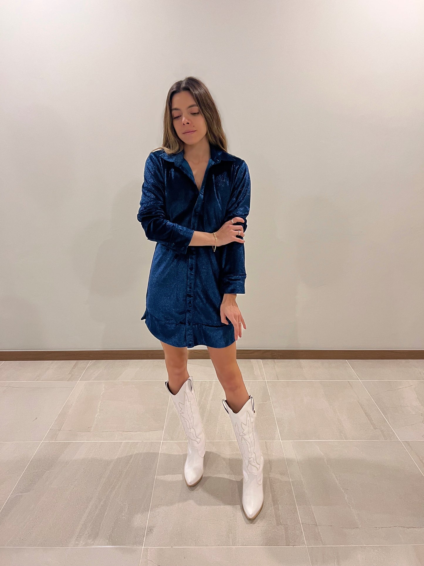 Tori Velvet Mini Dress